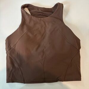 Lululemon Wunder Train Racerback Tank Size 6 Java